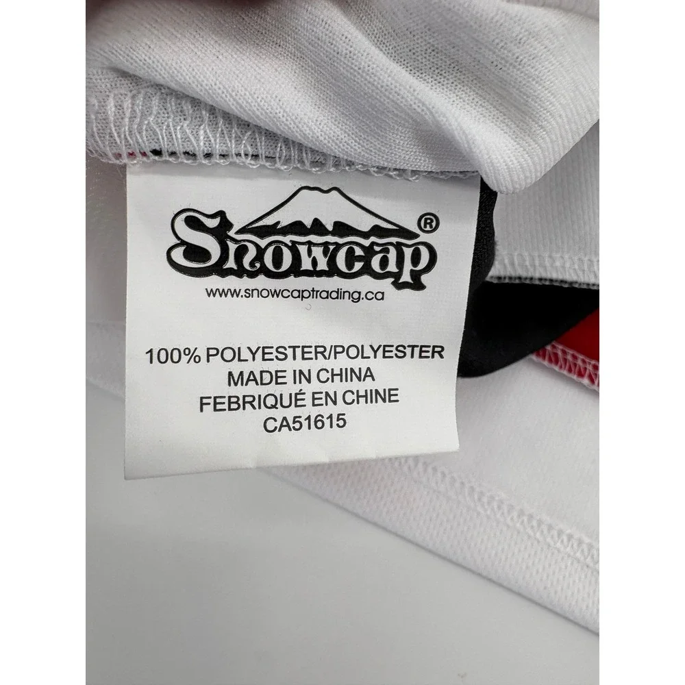 Snowcap Kids Canada Souvenir Hockey Jersey White‎ Red Black XL TG
